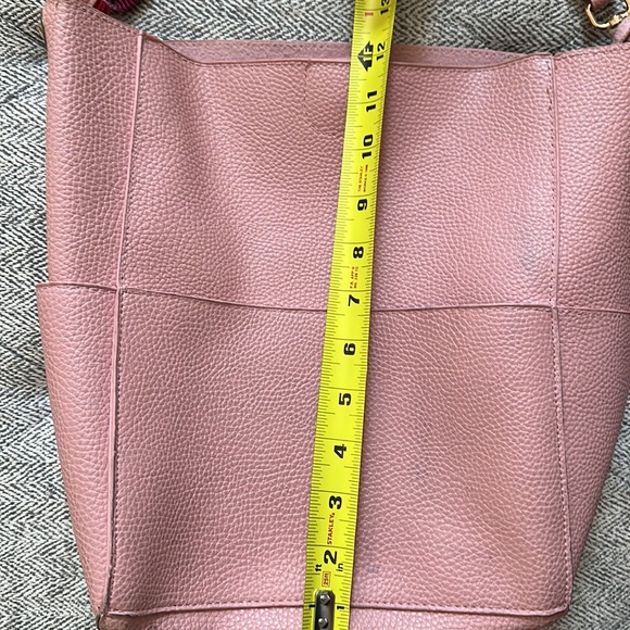 Pink leather purse - Picture 5 of 6